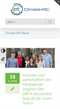 Mobile Screenshot of climate-kic.de